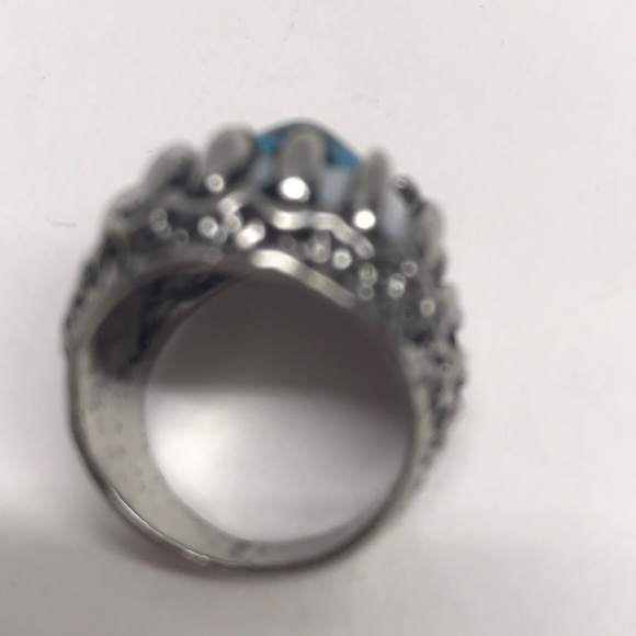 Eyeball in Dragon Claw Ring Silver-tone - Picture 4 of 5